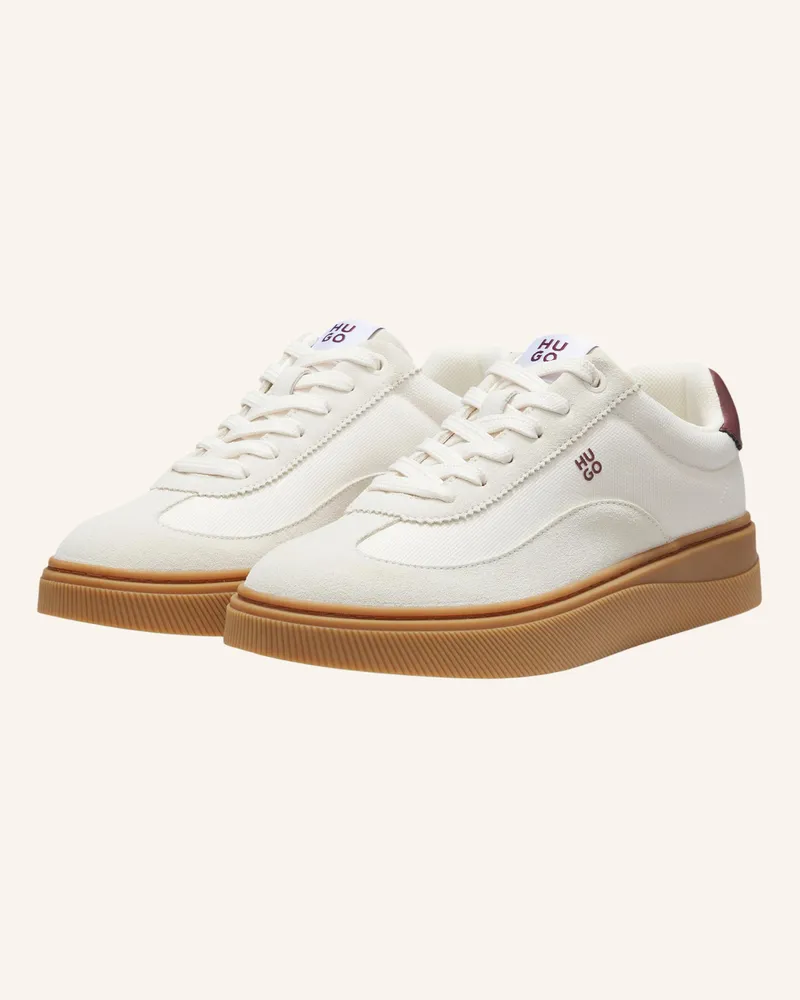 HUGO BOSS Trainers Lyzz_Tenn_Cvsdpu beige Weiss