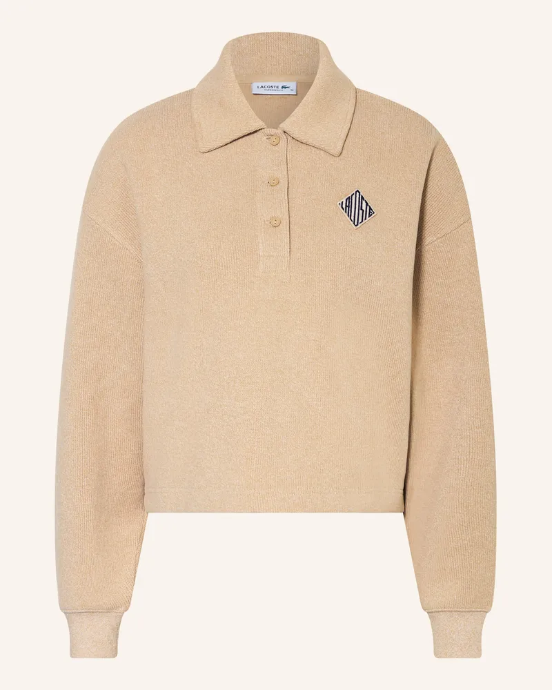Lacoste Oversized-Sweatshirt beige Beige