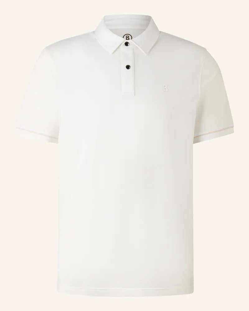 Bogner Piqué-Poloshirt TIMO Regular Fit Weiss