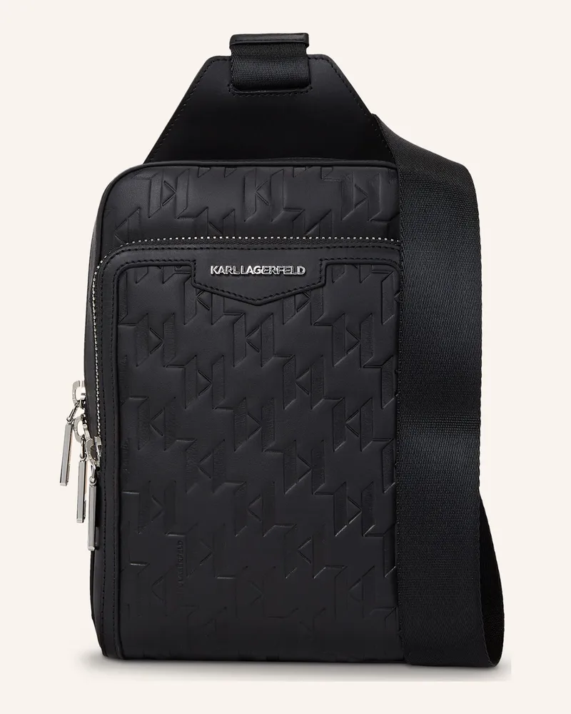 Karl Lagerfeld Umhängetasche schwarz Schwarz