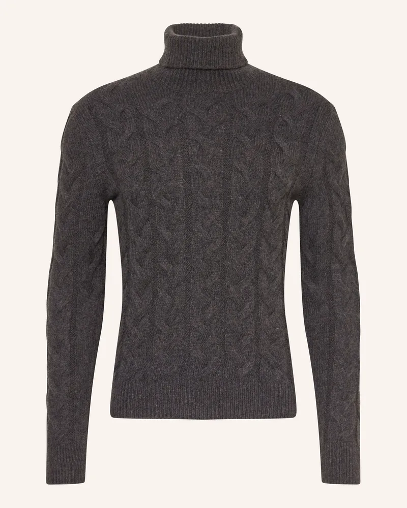 Gran Sasso Rollkragenpullover Dunkelbraun