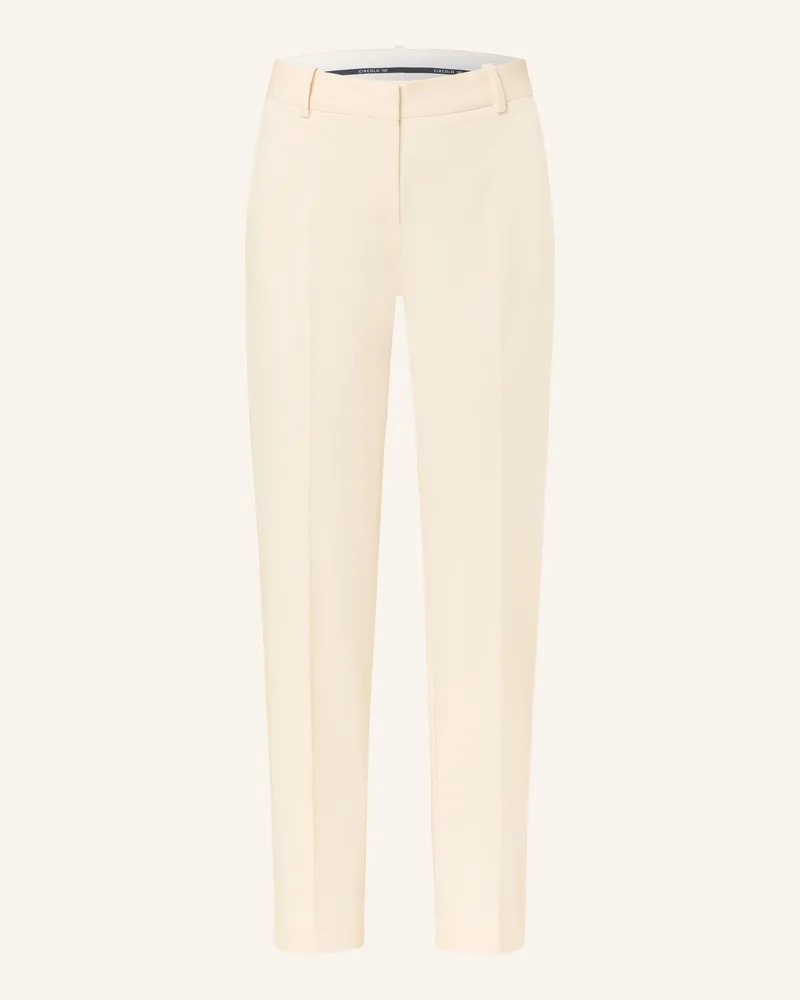 CIRCOLO 1901 Jerseyhose Creme