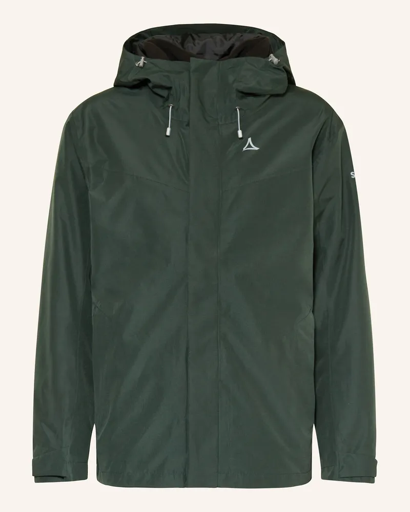 Schöffel 3-In-1-Jacke Okere gruen Dunkelgrün