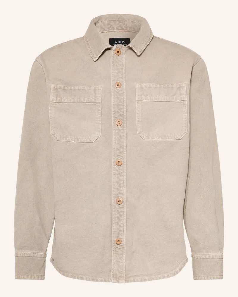 A.P.C. Jeans-Overjacket Noah beige Beige