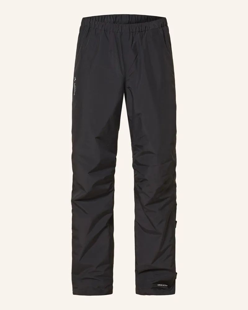 Vaude Gefütterte Radhose Escape Ohne Gepolsterten Einsatz schwarz Schwarz