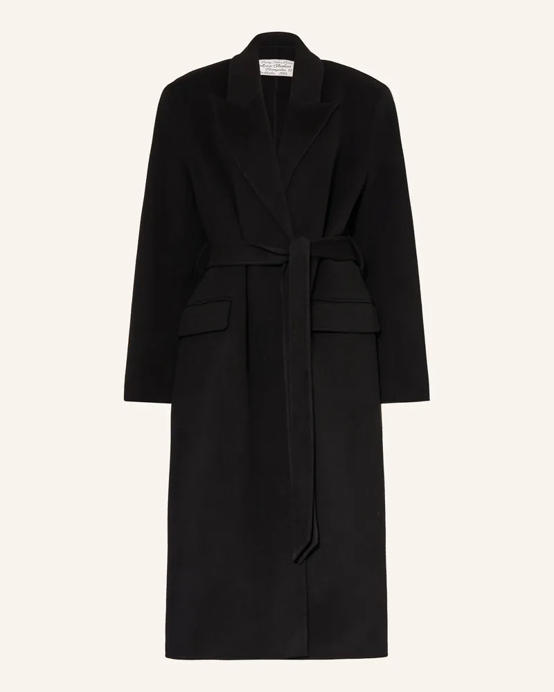 Acne Studios Wollmantel Schwarz