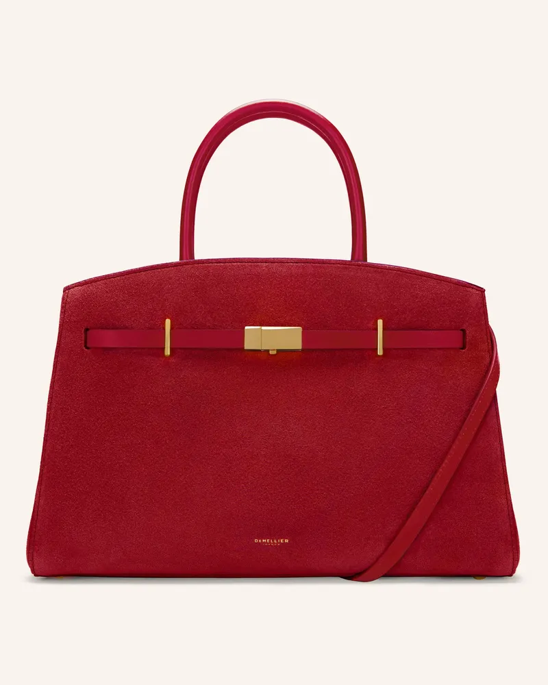 DeMELLIER Handtasche The Hudson rot Rot