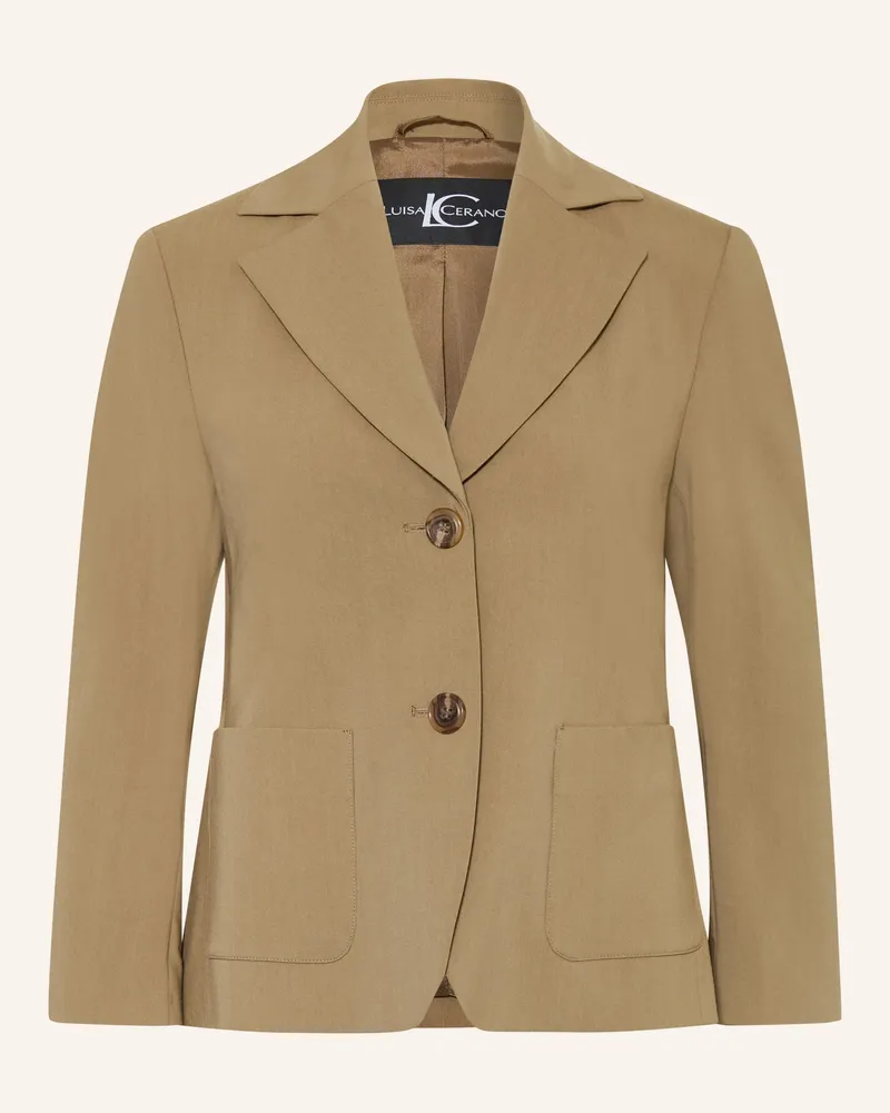 Luisa Cerano Blazer gruen Khaki