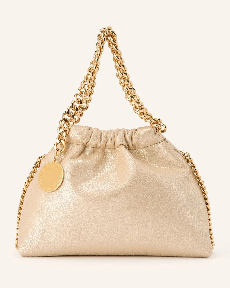 Stella McCartney Umhängetasche Falabella Mini gold Gold