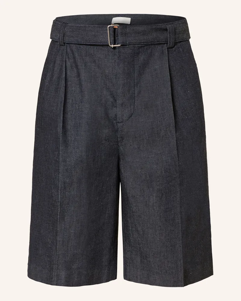 COS Jeansshorts grau Dunkelblau