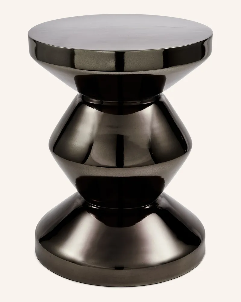 POLSPOTTEN Beistelltisch ZIG ZAG Schwarz