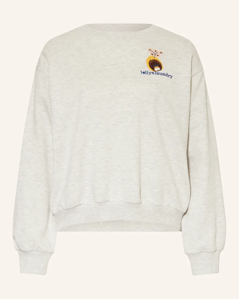 Lollys Laundry Sweatshirt SYDNEYLL Hellgrau