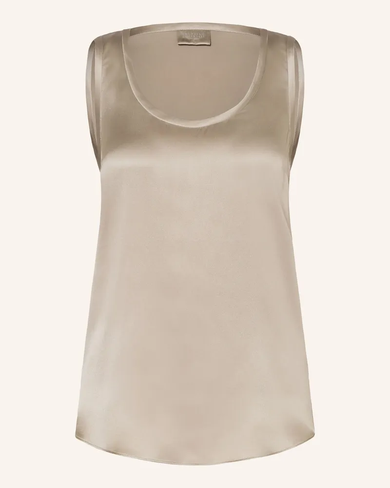 Brunello Cucinelli Seidentop Taupe