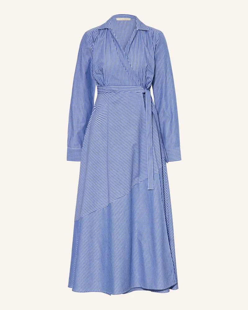 lilienfels Wickelkleid Blau