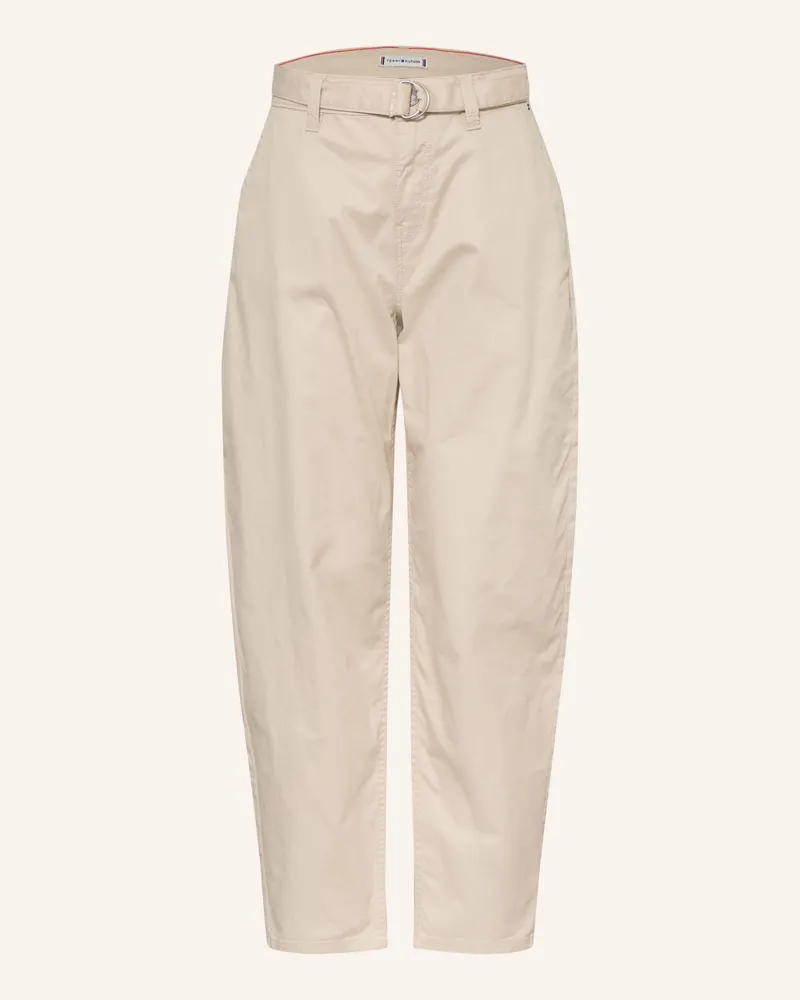 Tommy Hilfiger Hose Barrel Fit beige Beige