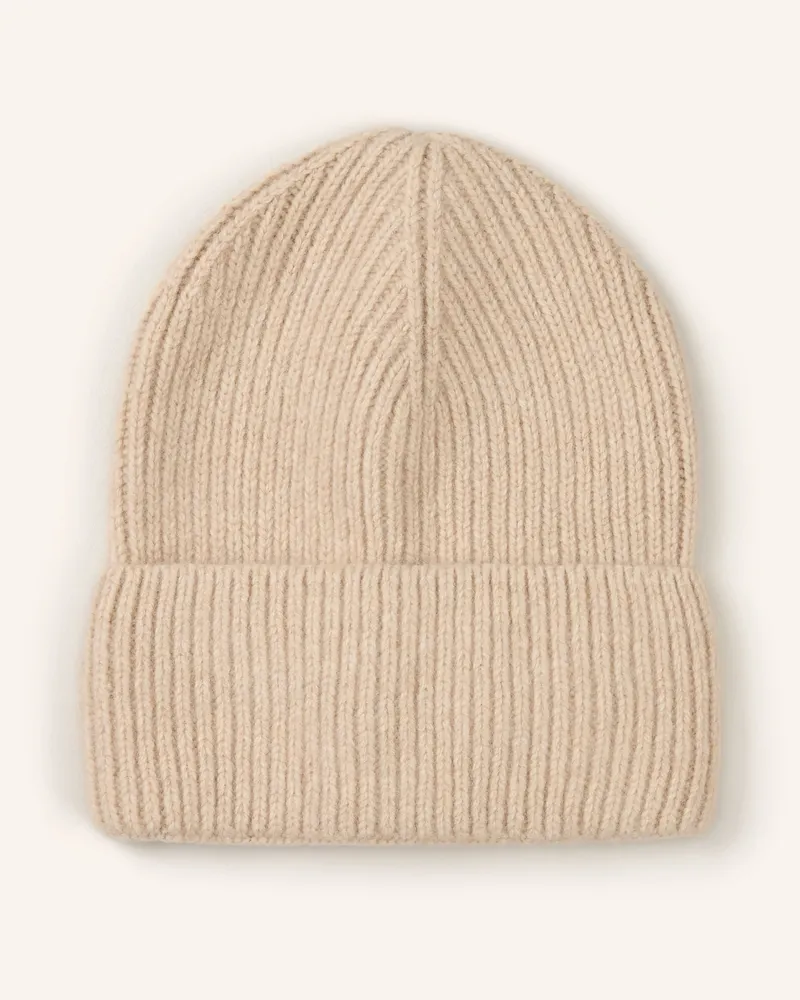 Capo Mütze Mit Cashmere beige Beige