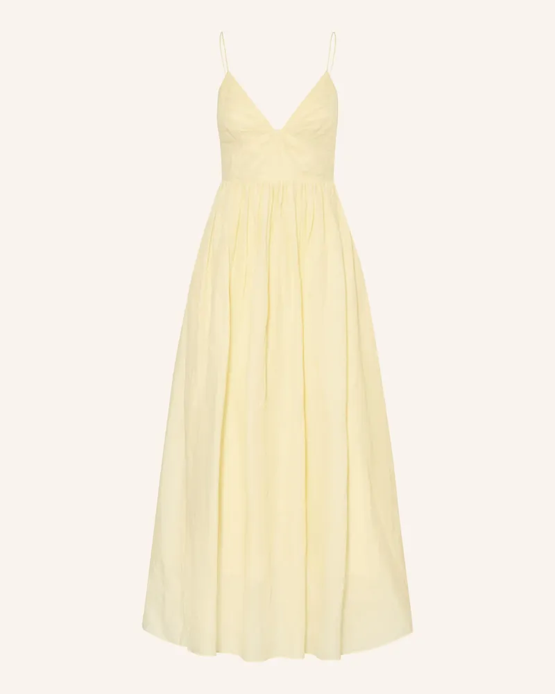 Aje. Kleid Vacation gelb Hellgelb