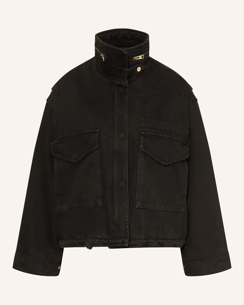 AllSaints Jeansjacke CLAY Schwarz