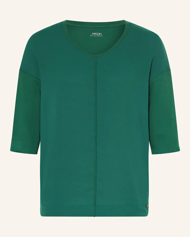 Marc Cain Blusenshirt im Materialmix mit 3/4-Arm 556