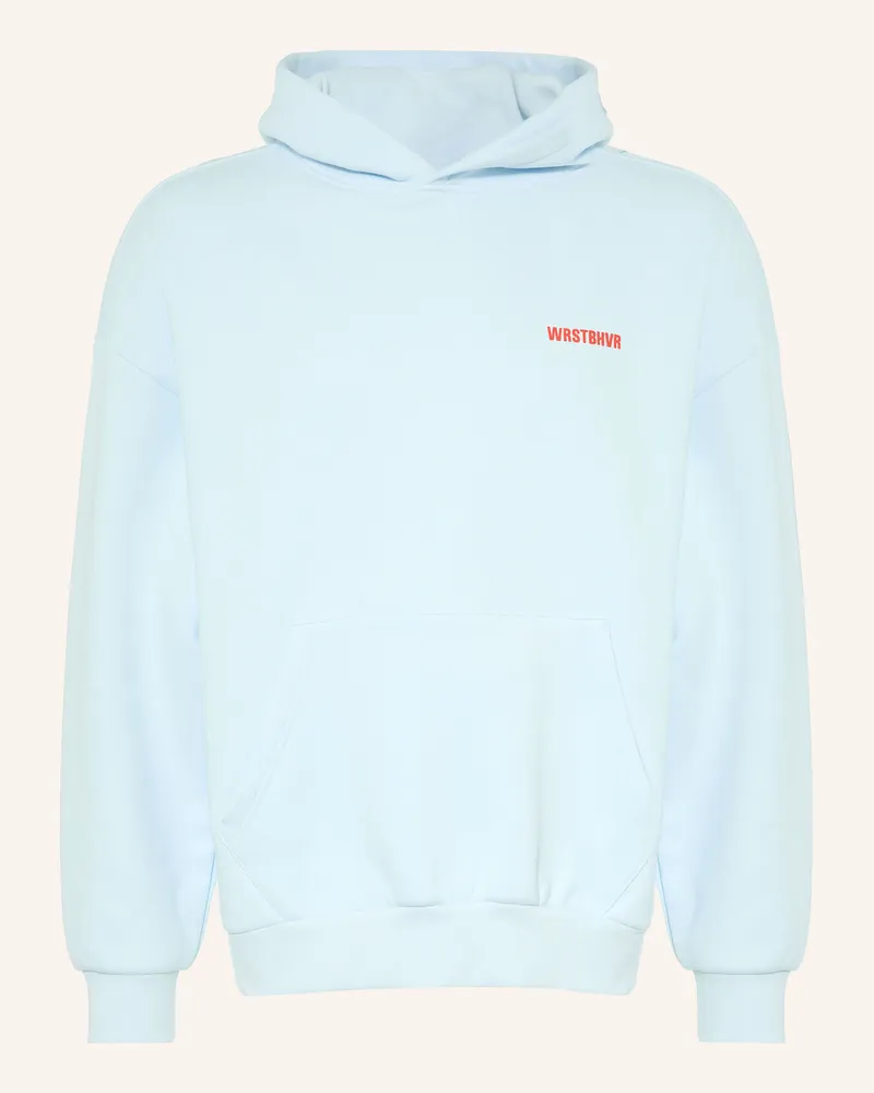 WRSTBHVR Hoodie Studio v14 blau Türkis