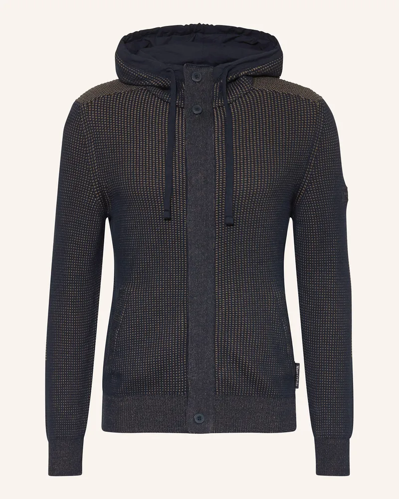 Marc O'Polo Strickjacke Dunkelblau