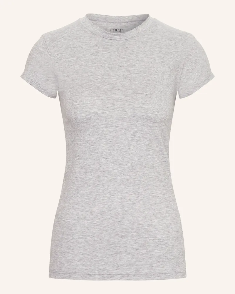 Mey T-Shirt Serie Cotton Pure grau Hellgrau