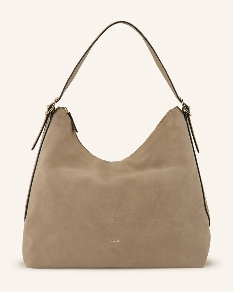 Abro Beuteltasche CARINA Taupe