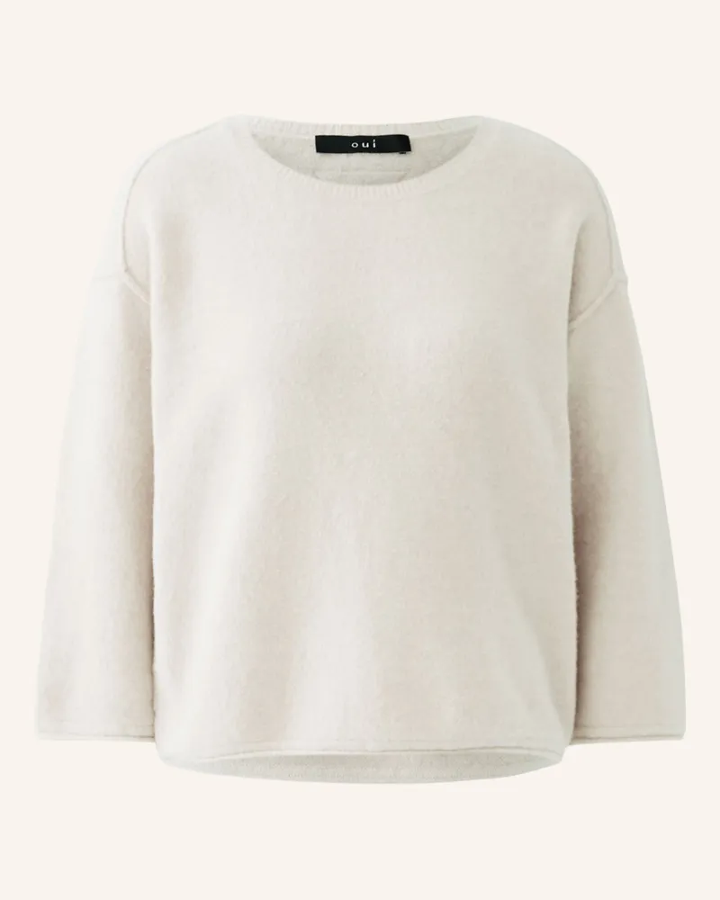 Oui  Pullover weiss Weiss