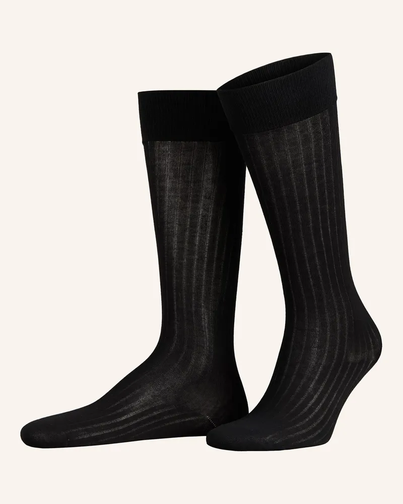 Wolford Fein-Kniestrümpfe LUXURY COTTON RIB 7005