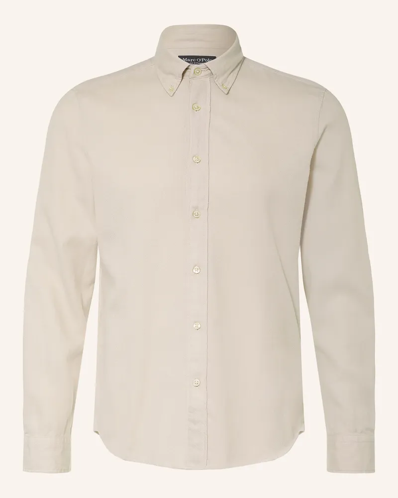 Marc O'Polo Flanellhemd Regular Fit beige Beige