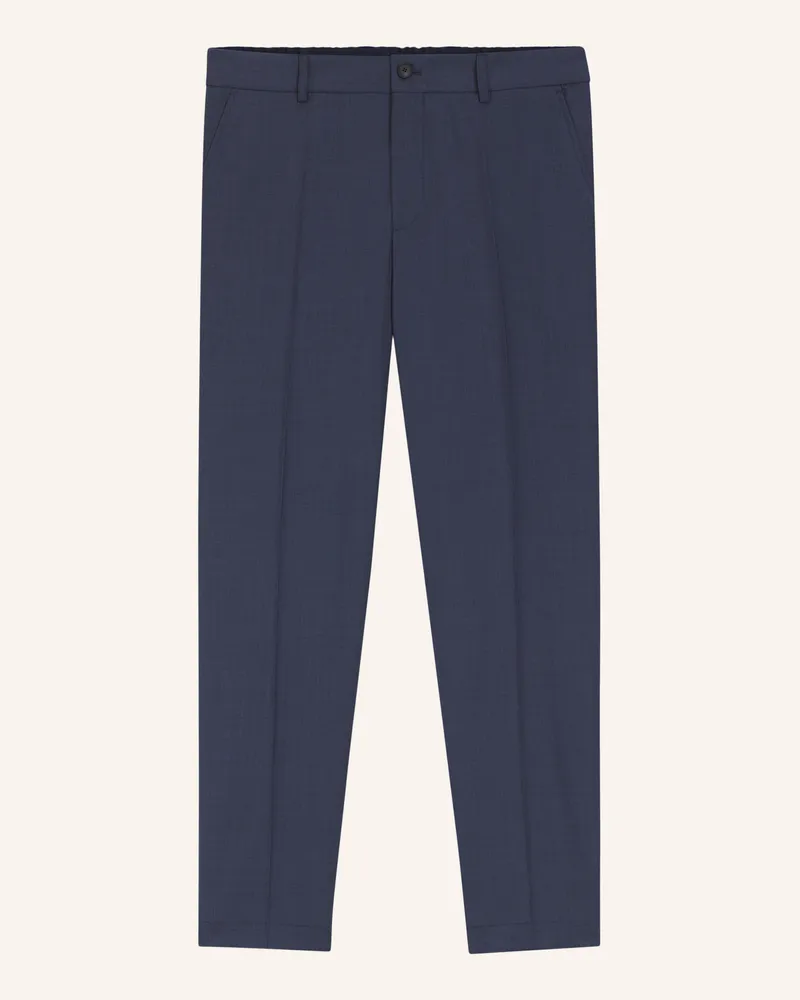 HUGO BOSS Business Hose P-Perin-Cw-Wg-262 Tapered Fit blau Blau