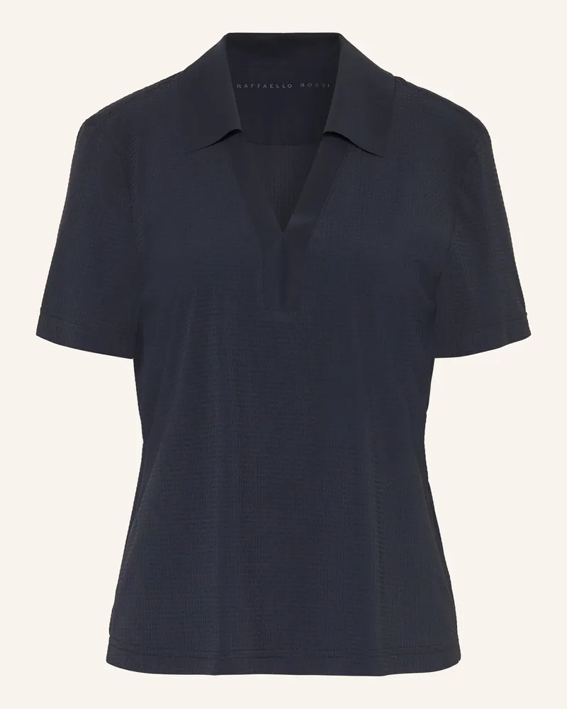 RAFFAELLO ROSSI  Piqué-Poloshirt PHINA Dunkelblau