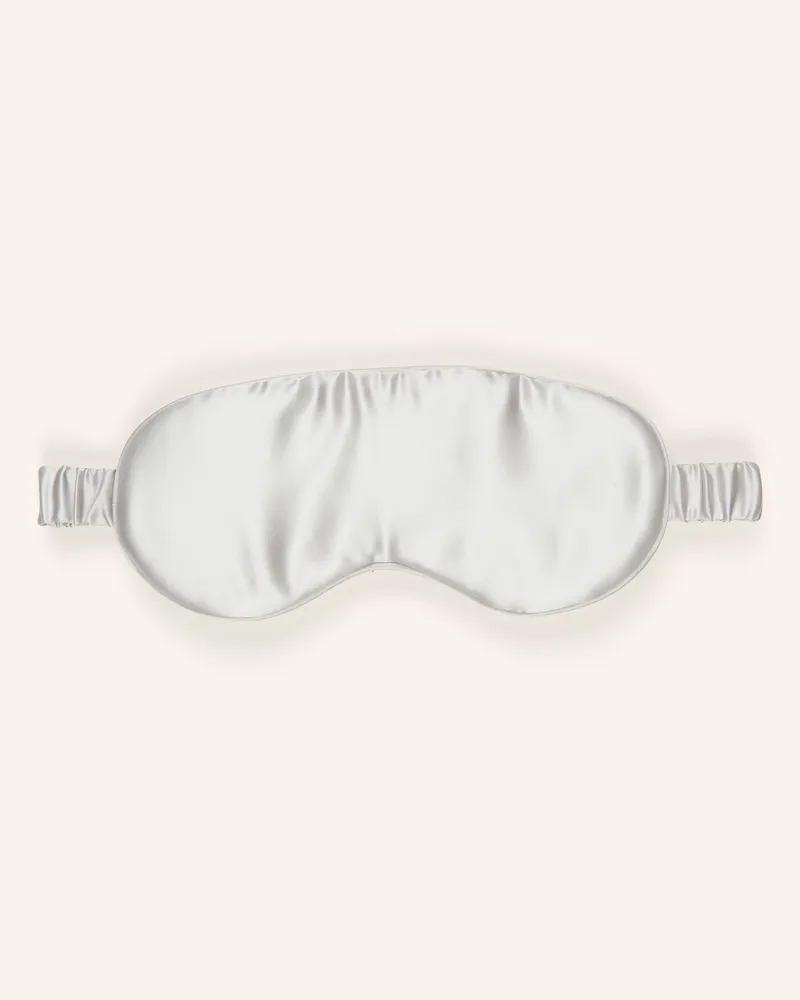Essenza Schlafmaske ALICE aus Seide Hellgrau