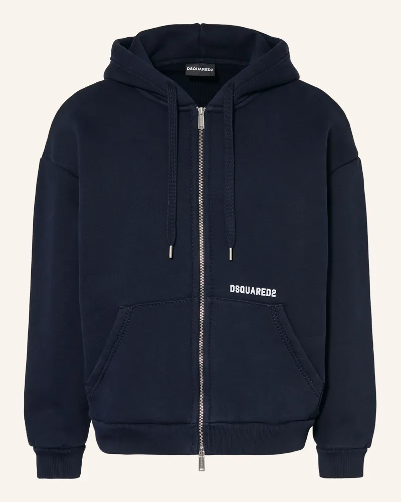 Dsquared2 Sweatjacke blau Dunkelblau