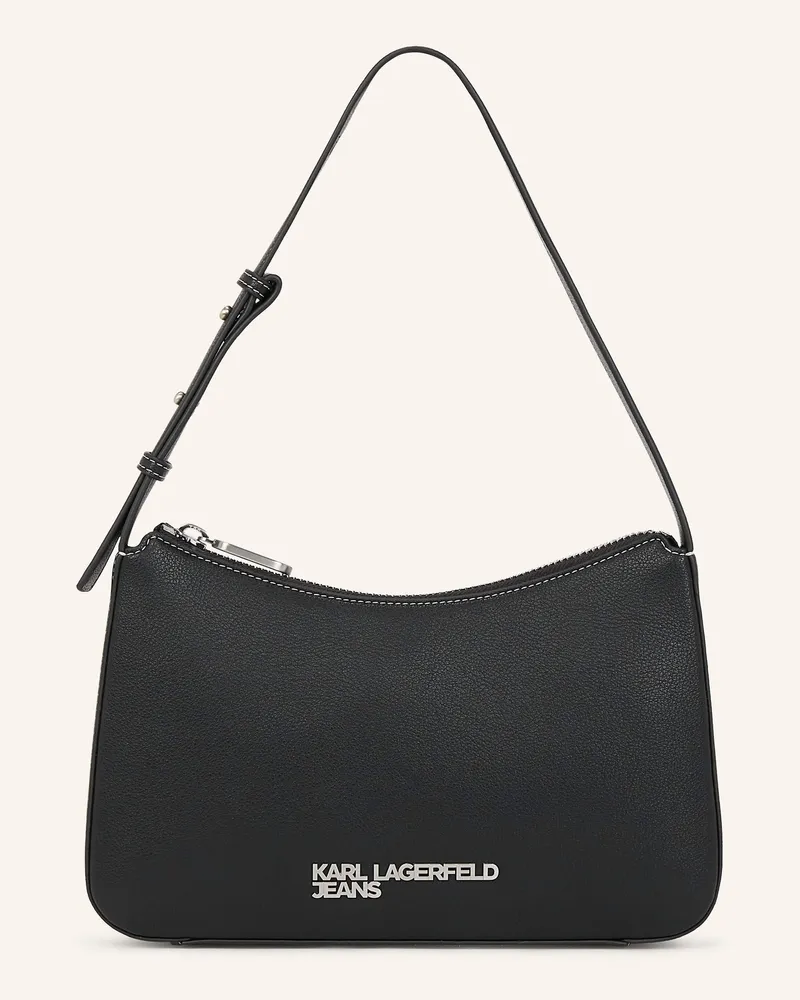 Karl Lagerfeld Schultertasche Schwarz