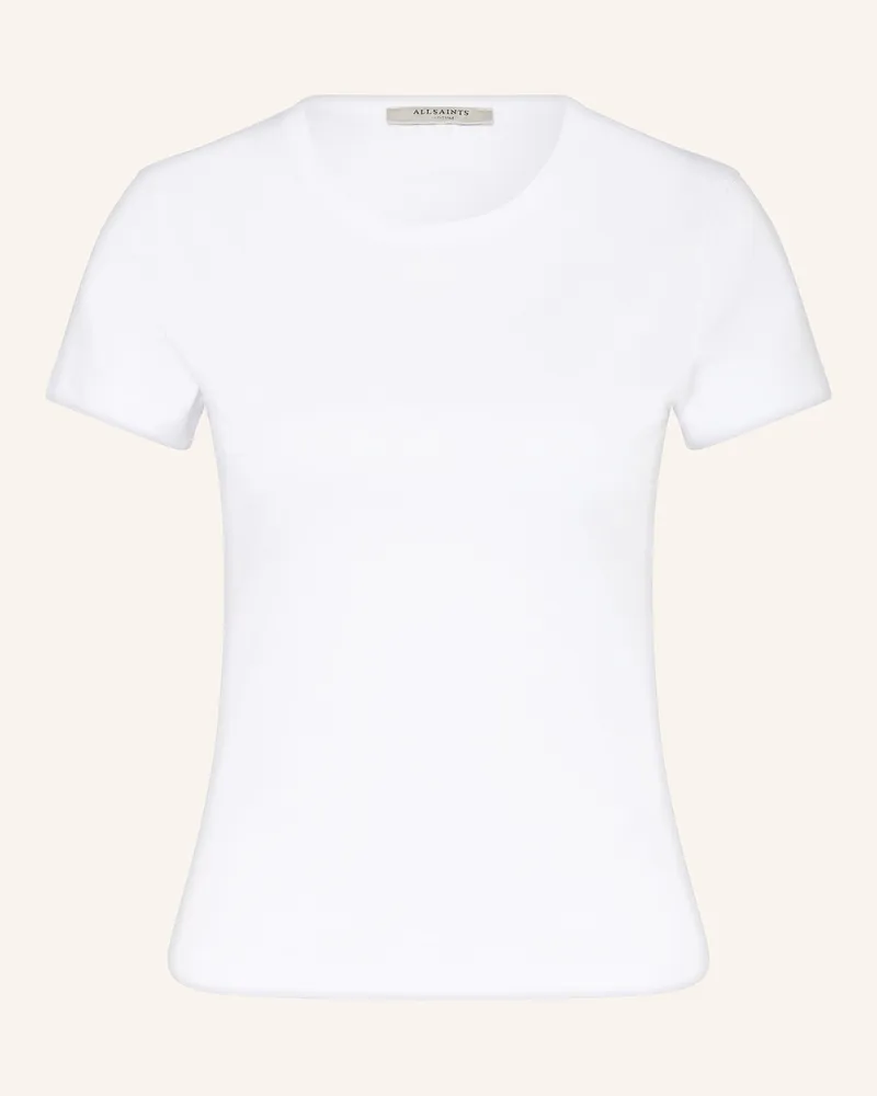 AllSaints T-Shirt Stevie weiss Weiss
