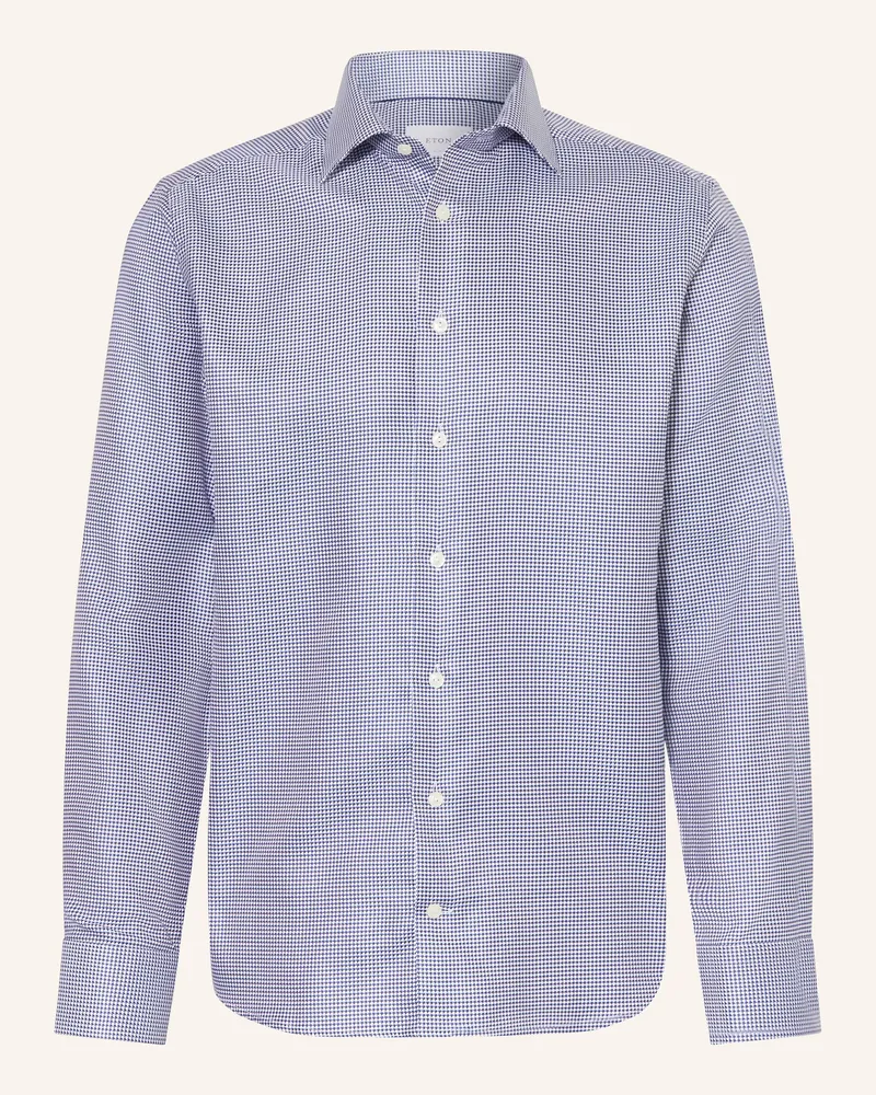 Eton Hemd Slim Fit Blau