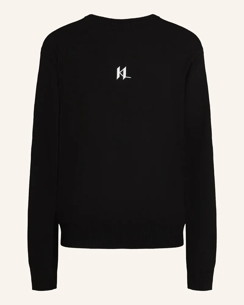 Karl Lagerfeld Top schwarz Schwarz