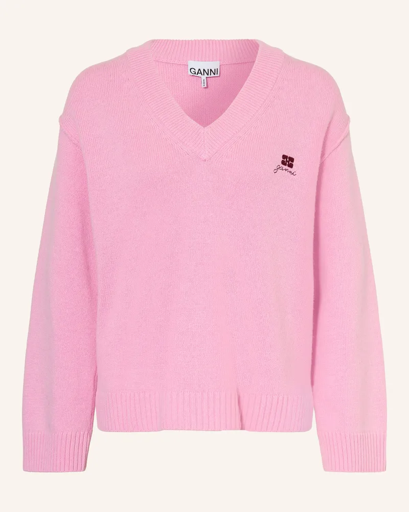Ganni Pullover pink Rosa
