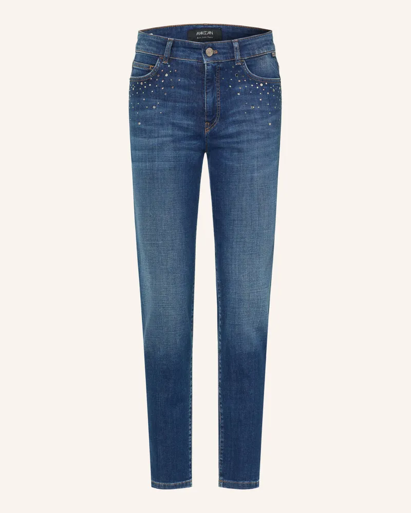 Marc Cain Skinny Jeans Silea Mit Schmucksteinen blau 357