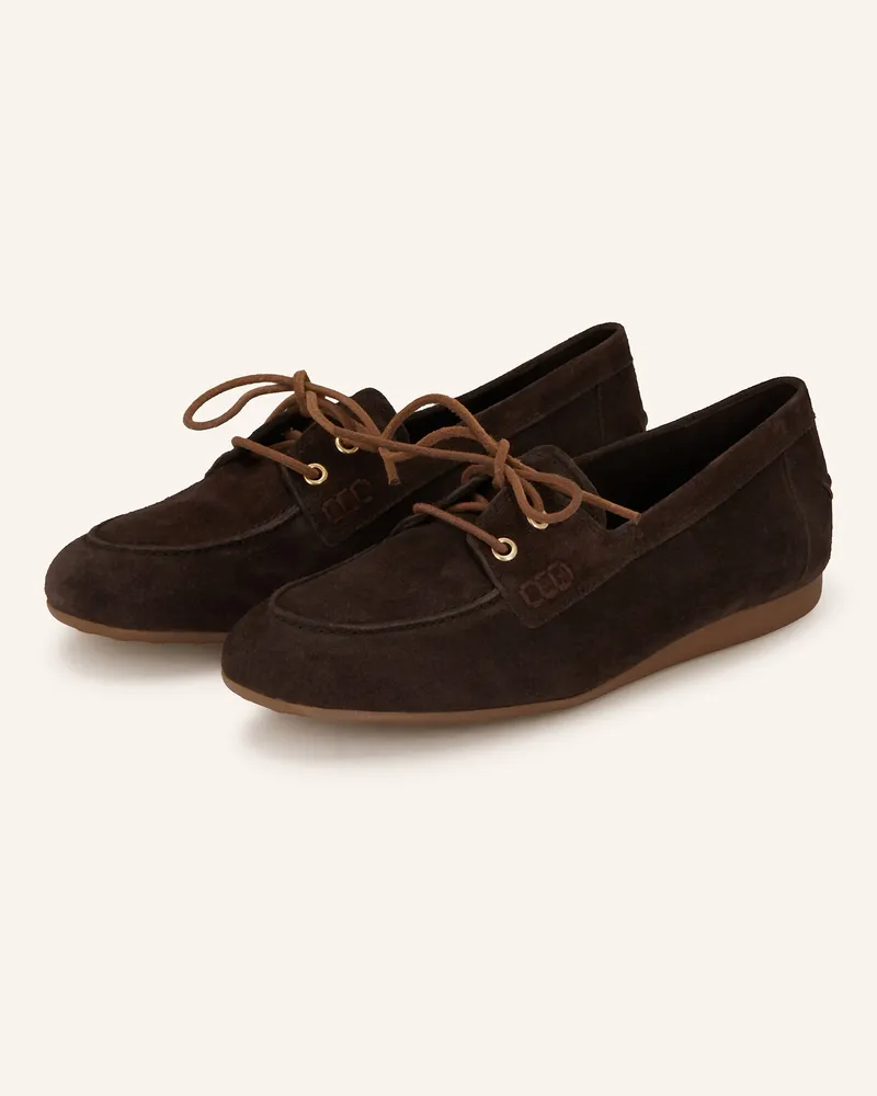 paul green Mokassins Dunkelbraun