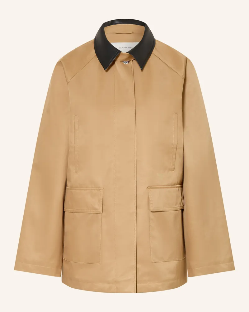 Calvin Klein Overjacket Camel