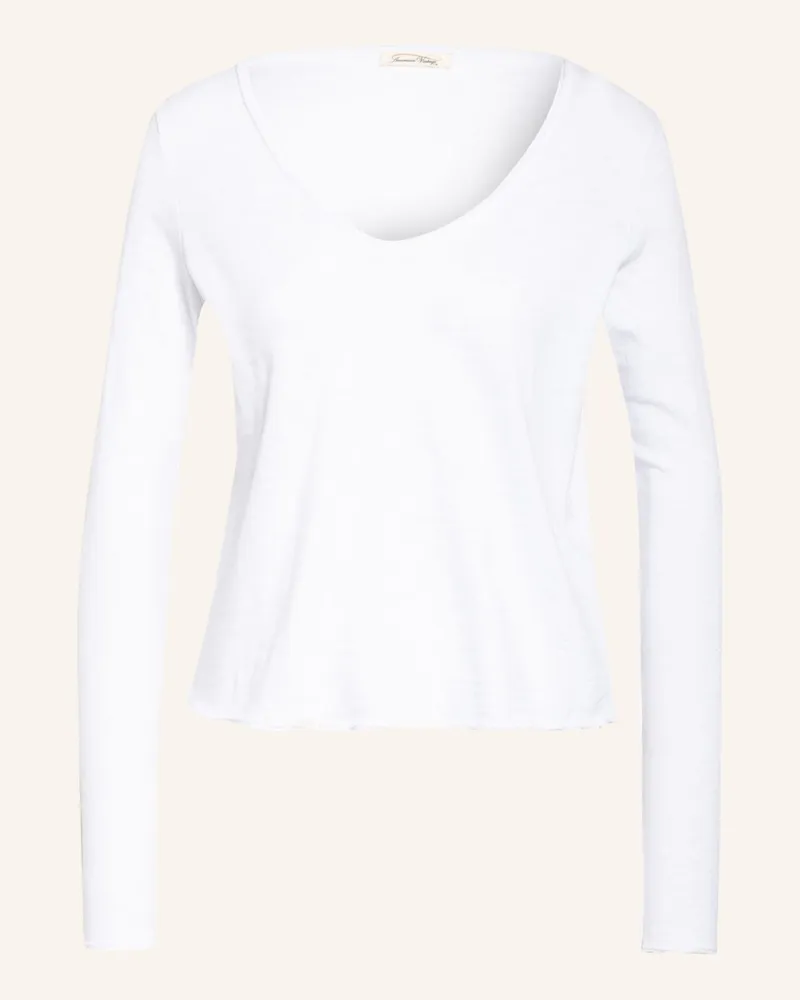 American Vintage Longsleeve Caleb weiss Weiss