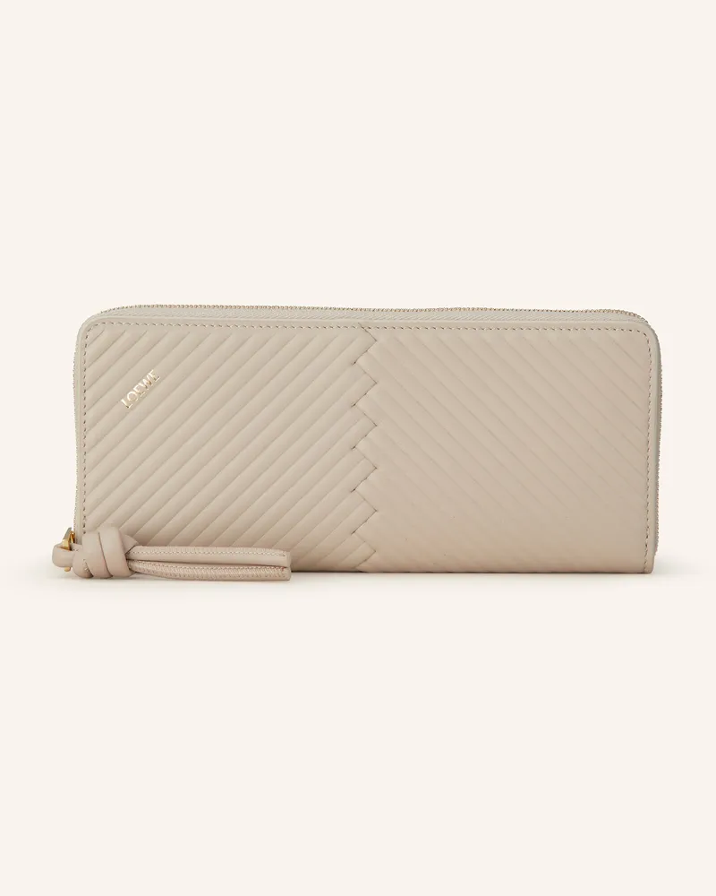 Loewe Geldbörse beige Creme