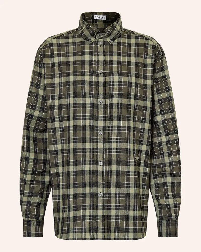 Loewe Hemd Regular Fit Hellgrün