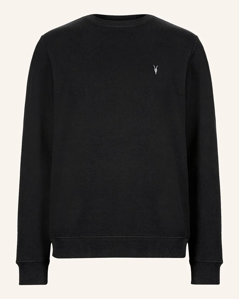 AllSaints Sweatshirt Raven Crew schwarz Schwarz