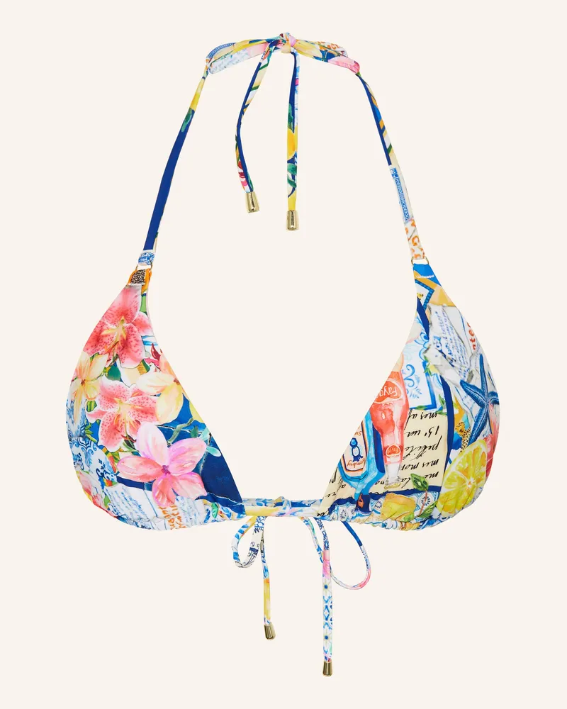 Darling Harbour Triangel-Bikini-Top gelb 54