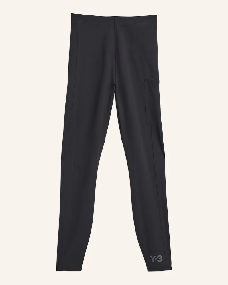 Y-3 Y-3 RUNNING LEGGINGS Schwarz