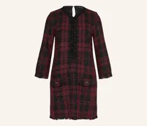 Cocktailkleid aus Tweed und mit Glitzergarn