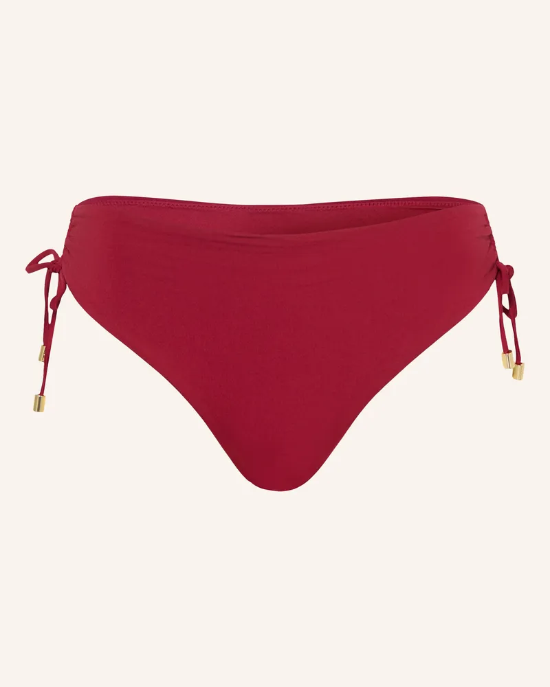 Max Mara Basic-Bikini-Hose Sandra rot Dunkelrot